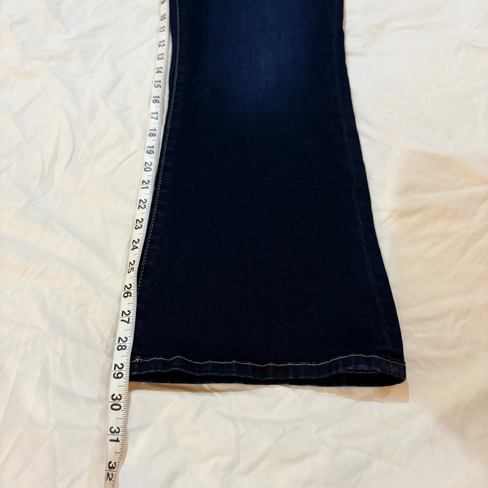 BKE Payton Mid-Rise Bootcut Jeans Dark Wash Universal Fit 33 x 29.5 Womens - Picture 7 of 11